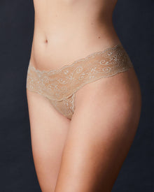 Sapna Mid-Rise Thong | Naturelle
