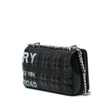 Burberry | Pre-Owned Small Patent Horseferry Lola Crossbody | Black