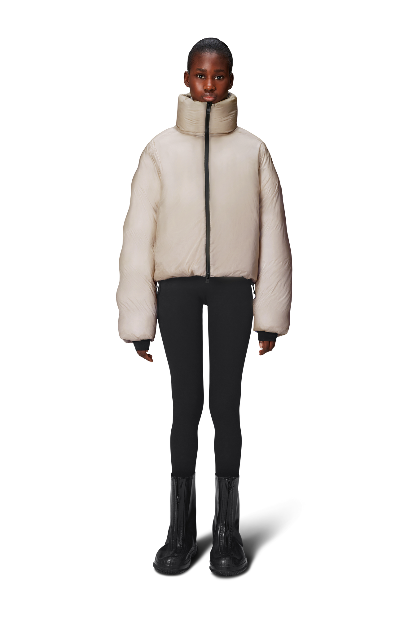 Unisex | Kevo Short Puffer Jacket W4T3 | Dune