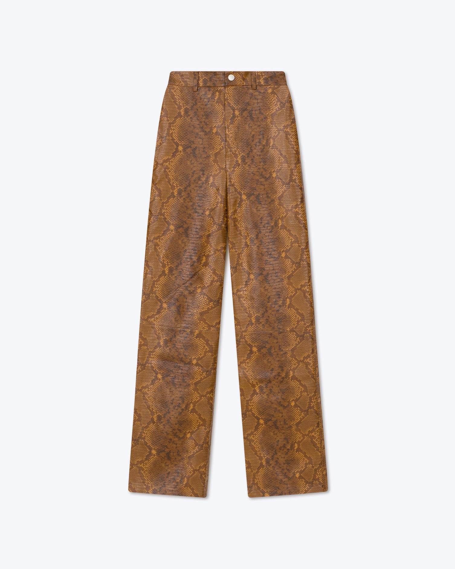 Womens | Philine Straight Leg Pants | Multi Faux Animal