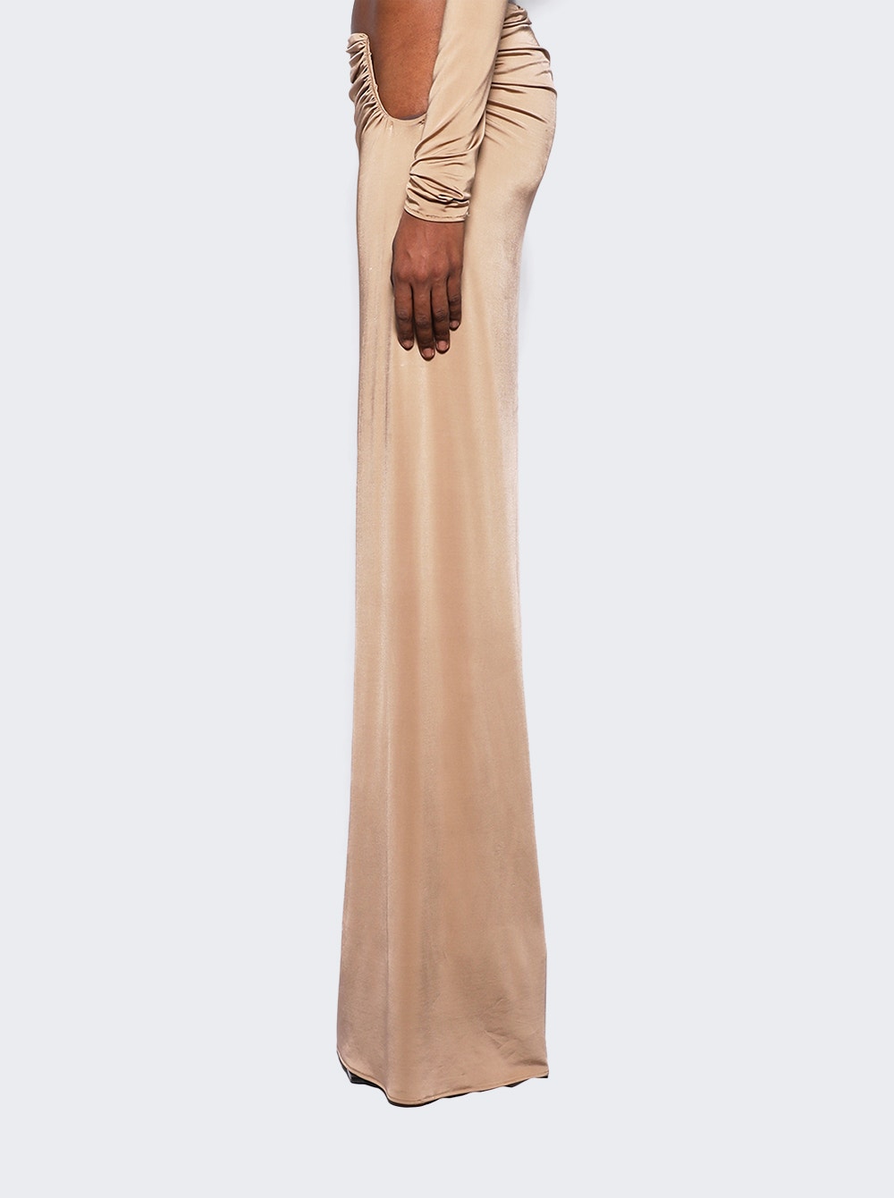 Women | Magda Butrym | Cut Out Maxi Skirt | Beige