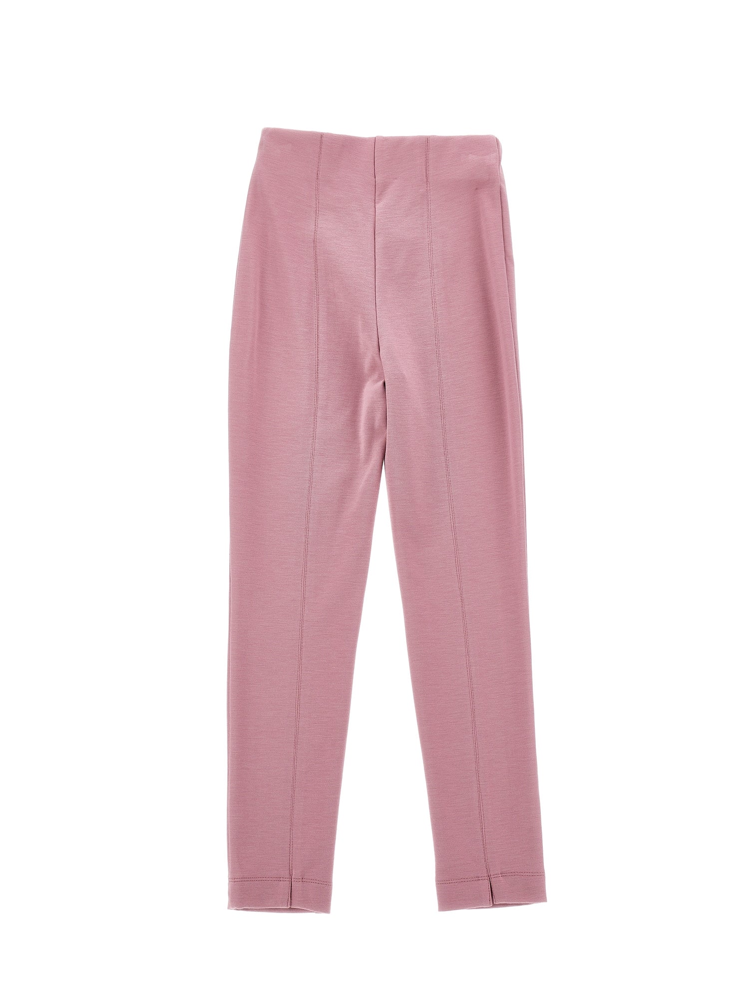 Girls | Milano Stitch Jersey Leggings | Blush Rose