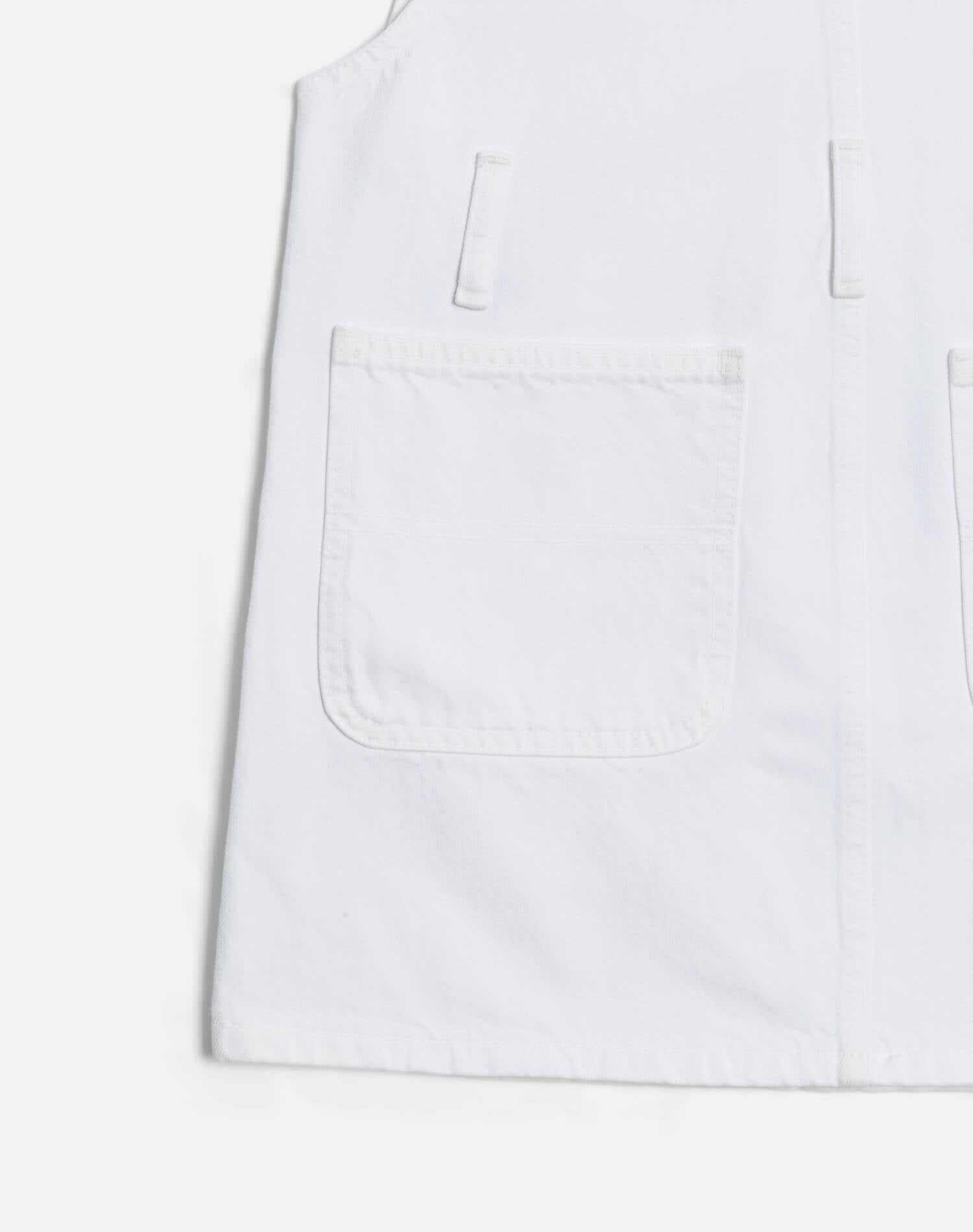 Womens | The Overall Dress | White