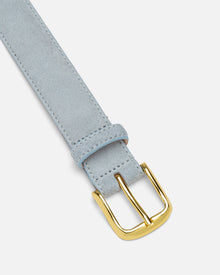 No. 4 Belt | Sky Blue/Gold