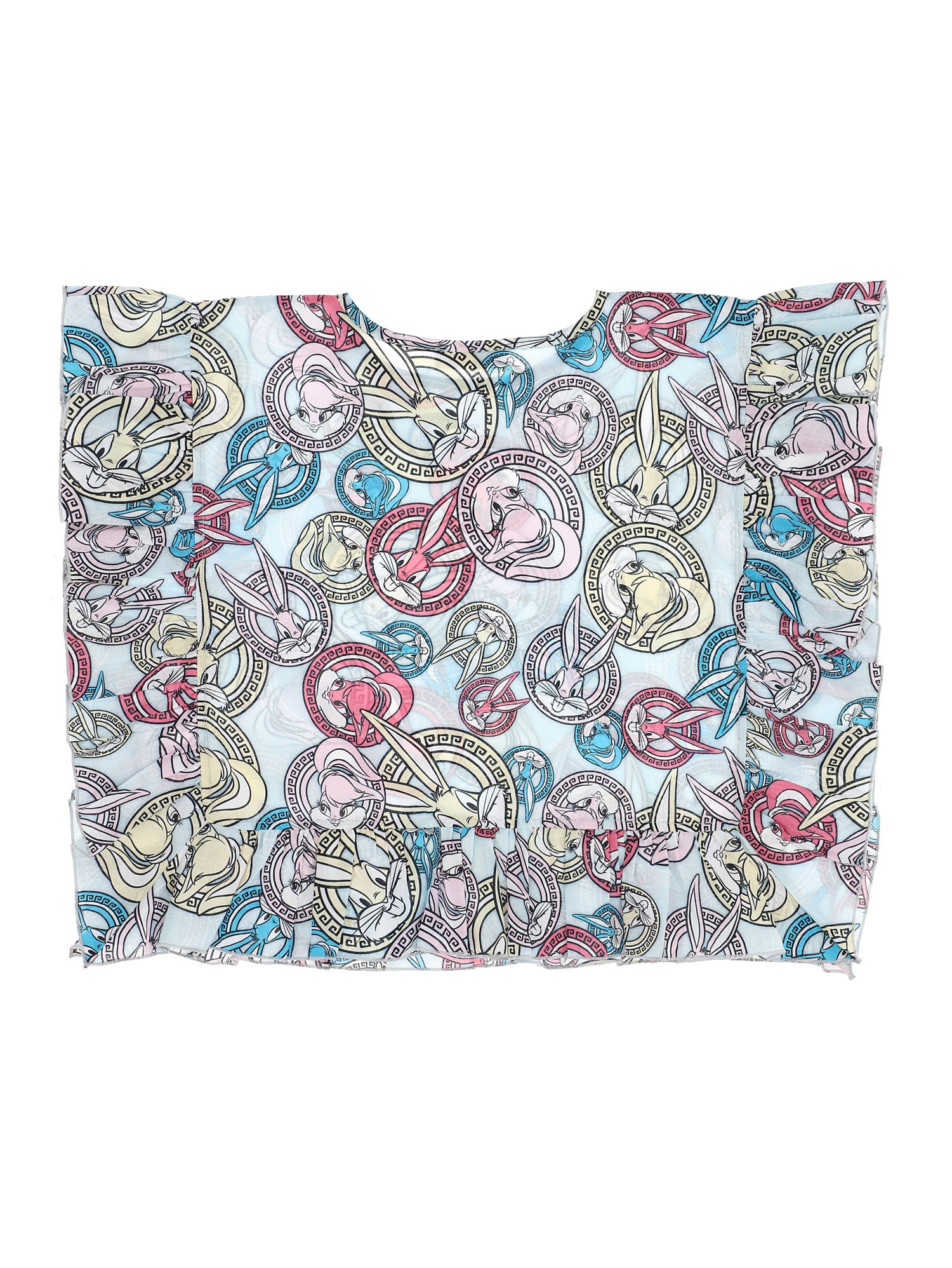 Girls | Bugs Bunny Muslin Kaftan | Corydalis Blue