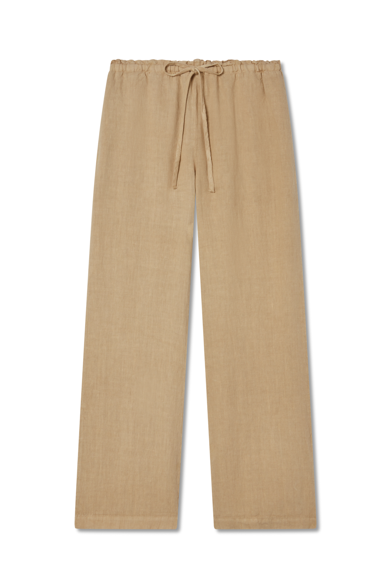 Delphine Linen Pant | Toffee