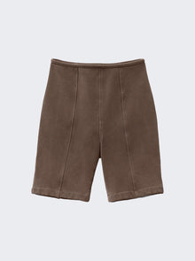 Women | alexanderwang | Fitted Bike Short | Washed Cola