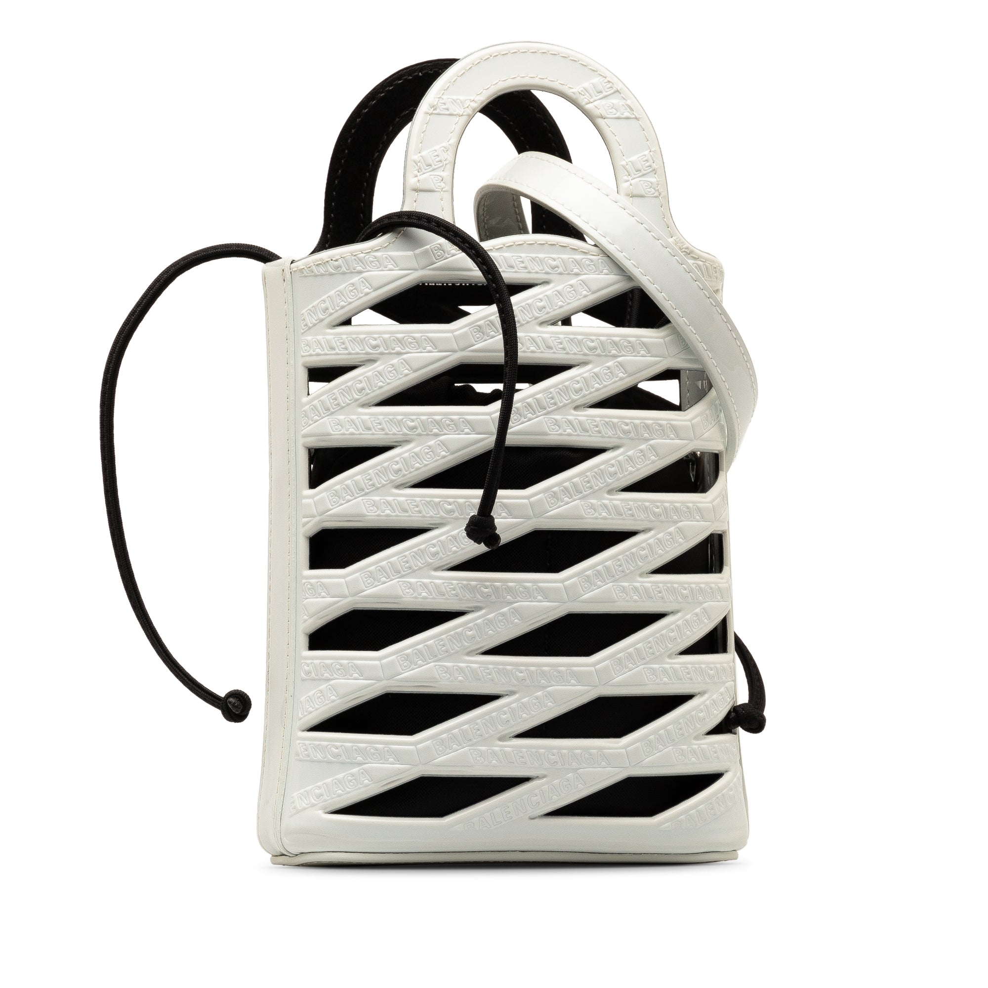 Balenciaga | Pre-Owned Neo Basket Phone Holder | White