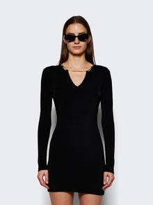 Women | alexanderwang | Mini Dress With Nameplate Chain Black