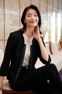New Chinese-style Jacket | Black