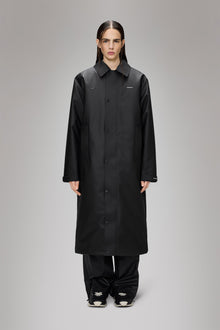 Rains Rains x Umbro Manager Coat Black Jacket