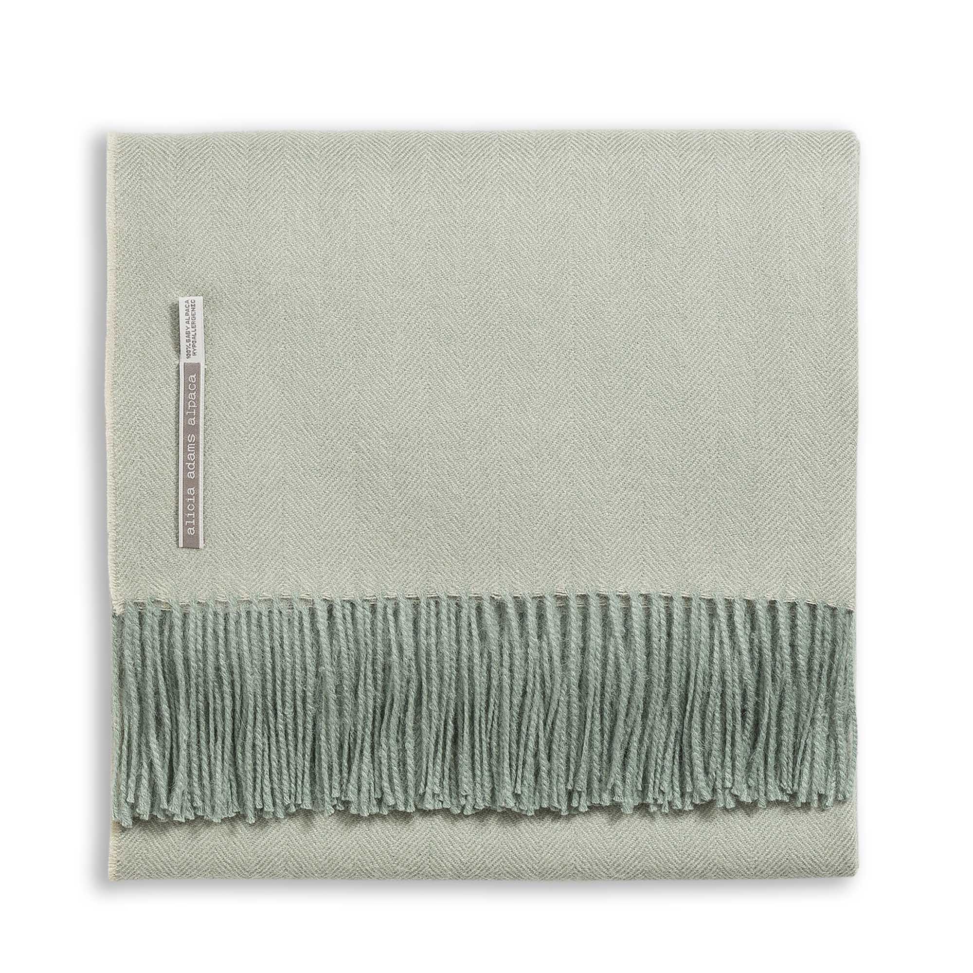 Unisex | Maxi Wrap | Herringbone Sage