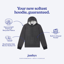 Chilluxe Brushed Fleece Hoodie | Charcoal