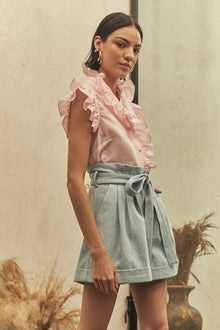 Marfa Top | Pink Organza