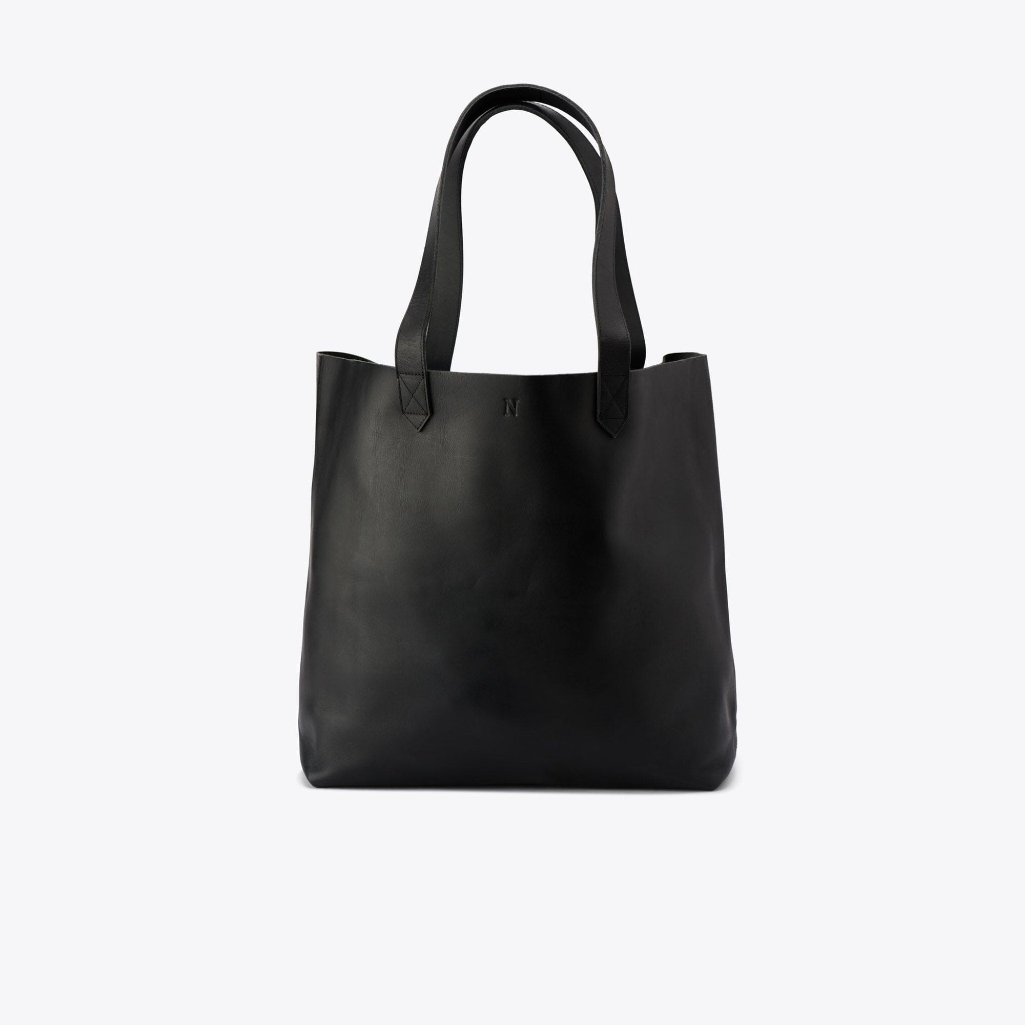 Lori Tote Black Leather Bag Nisolo