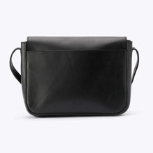 Unisex | Leather Crossbody Bag | Black
