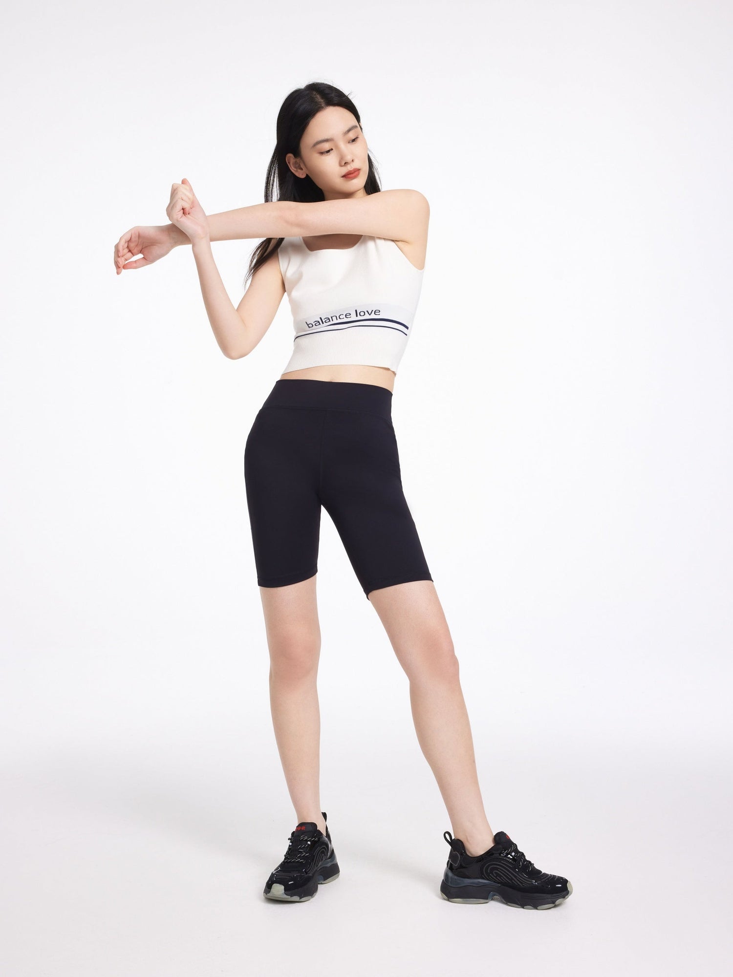 Sports Style Shorts | Black