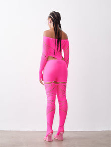 Sloane Leggings | Shocking Pink