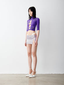 Mia Micro Skirt | Lavender