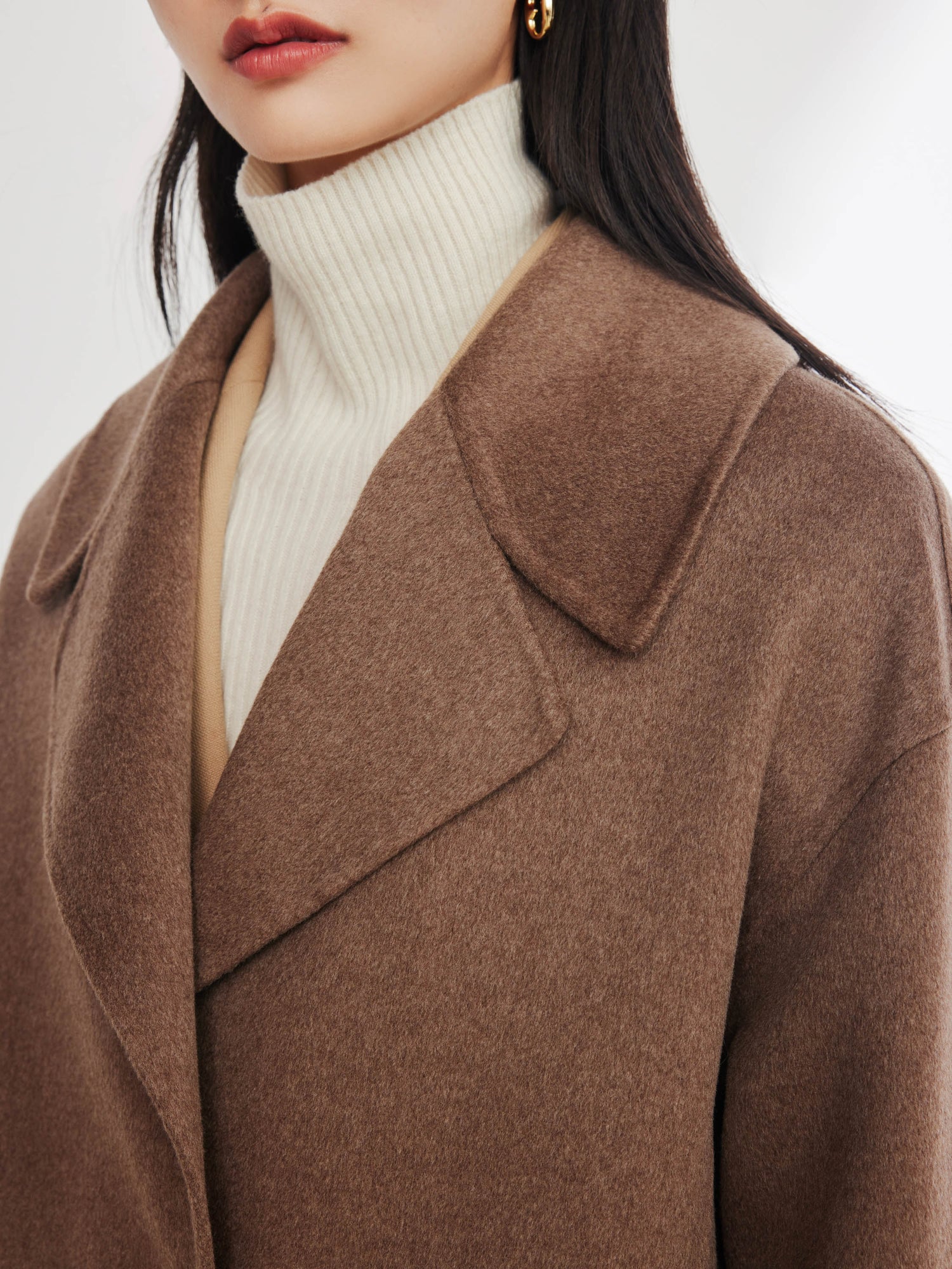 Cashmere Coat Coat | Brown