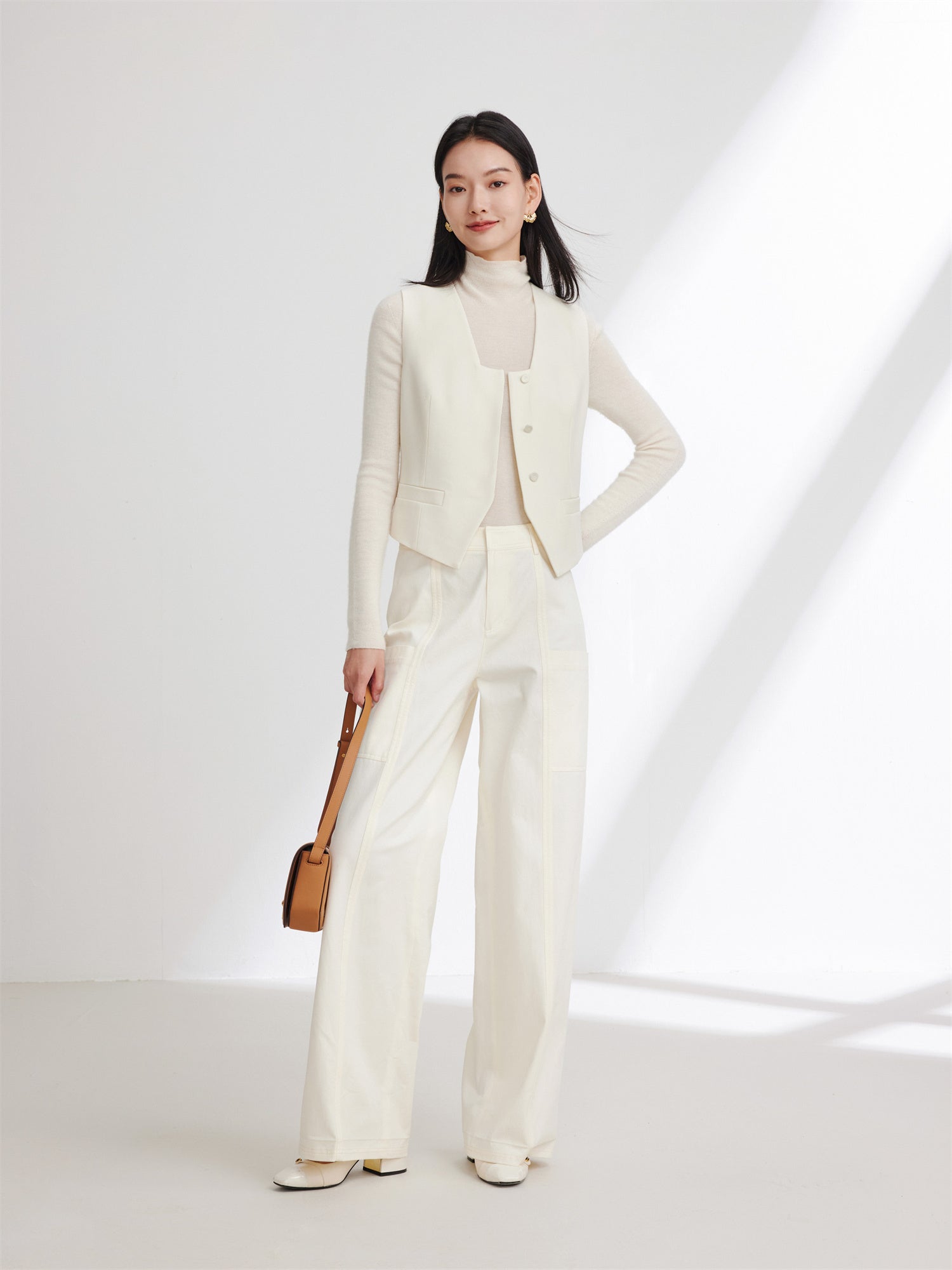 Vest | White