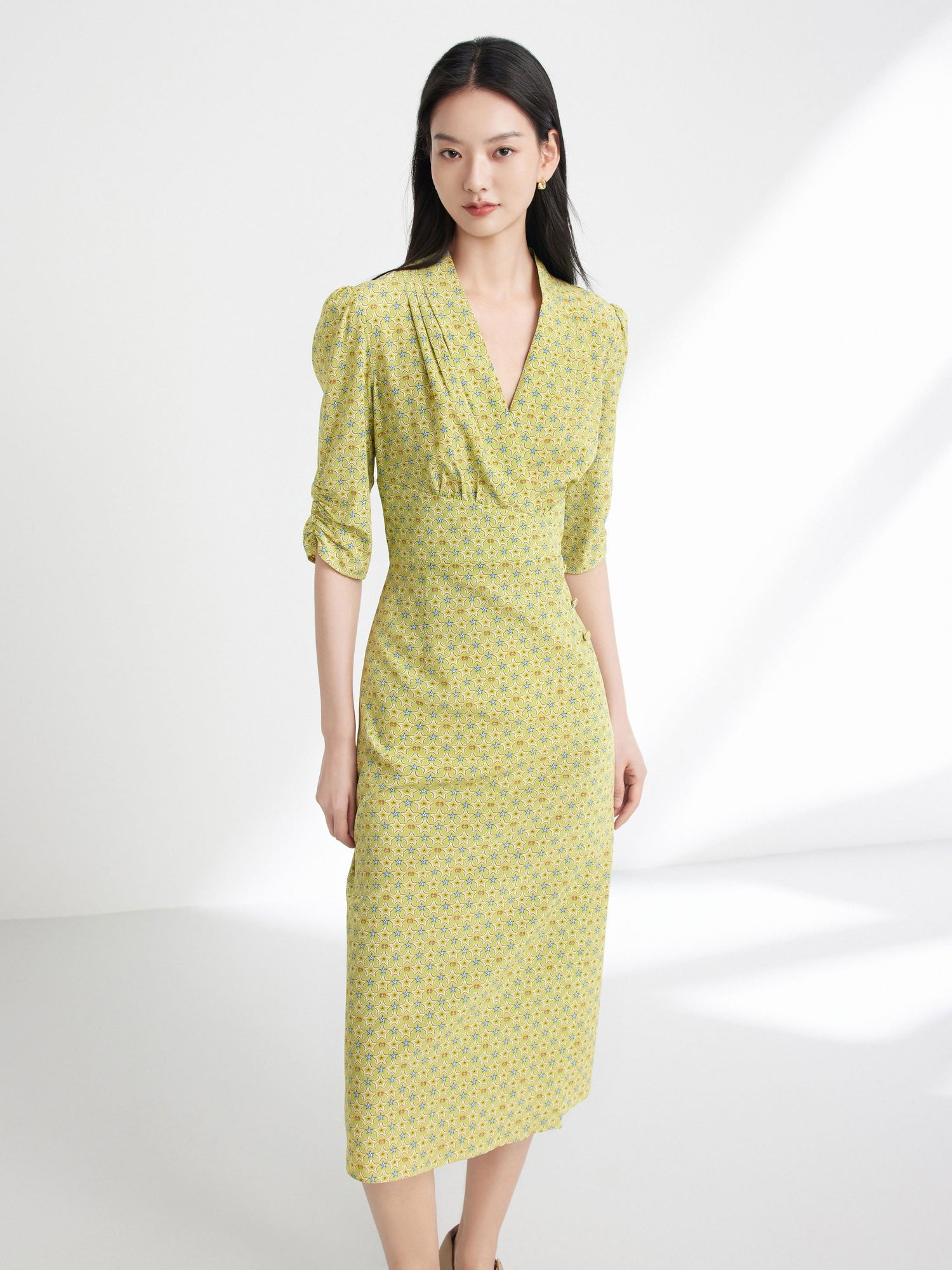 Floral Dress | Green