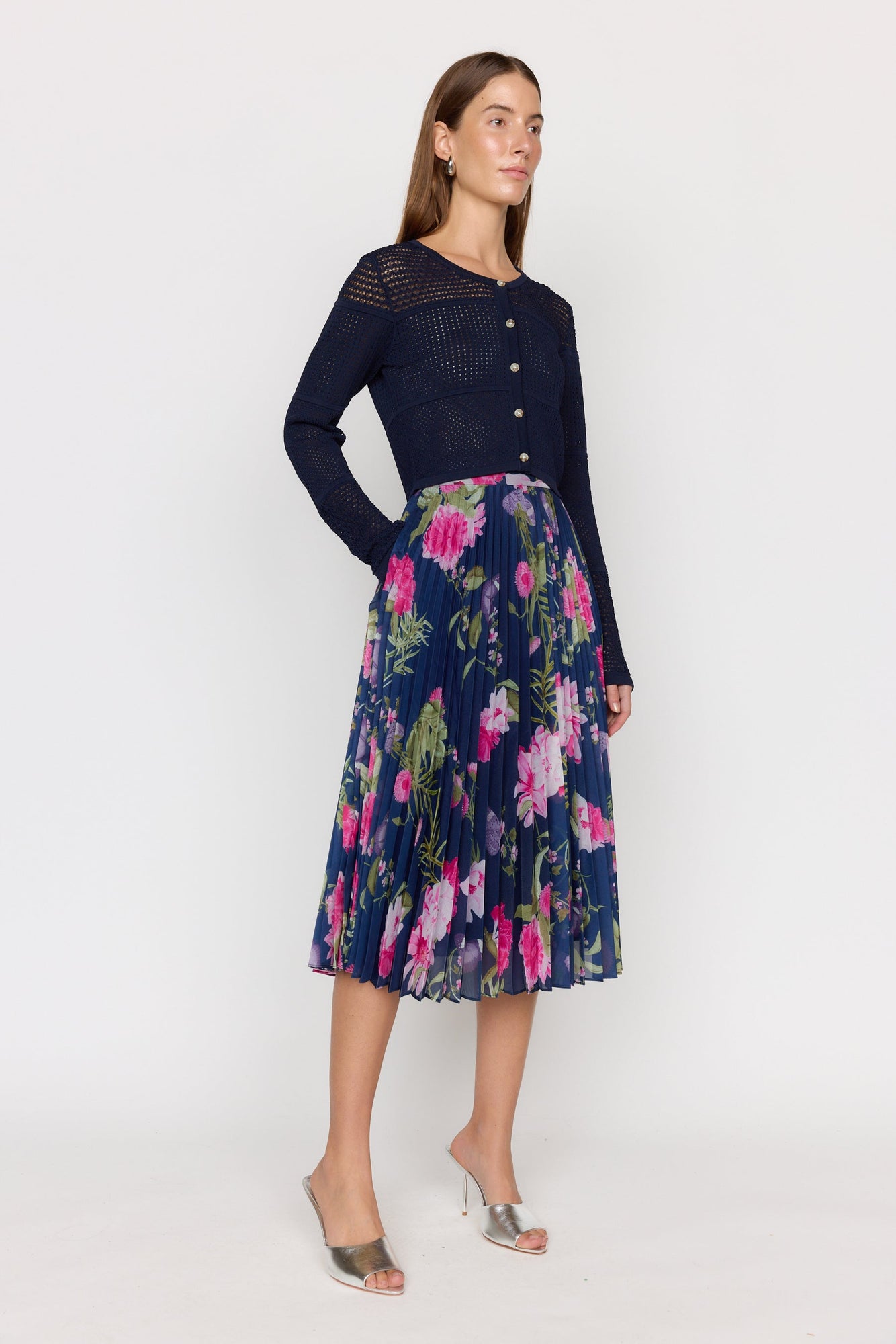 Pia Skirt | Monarch Navy
