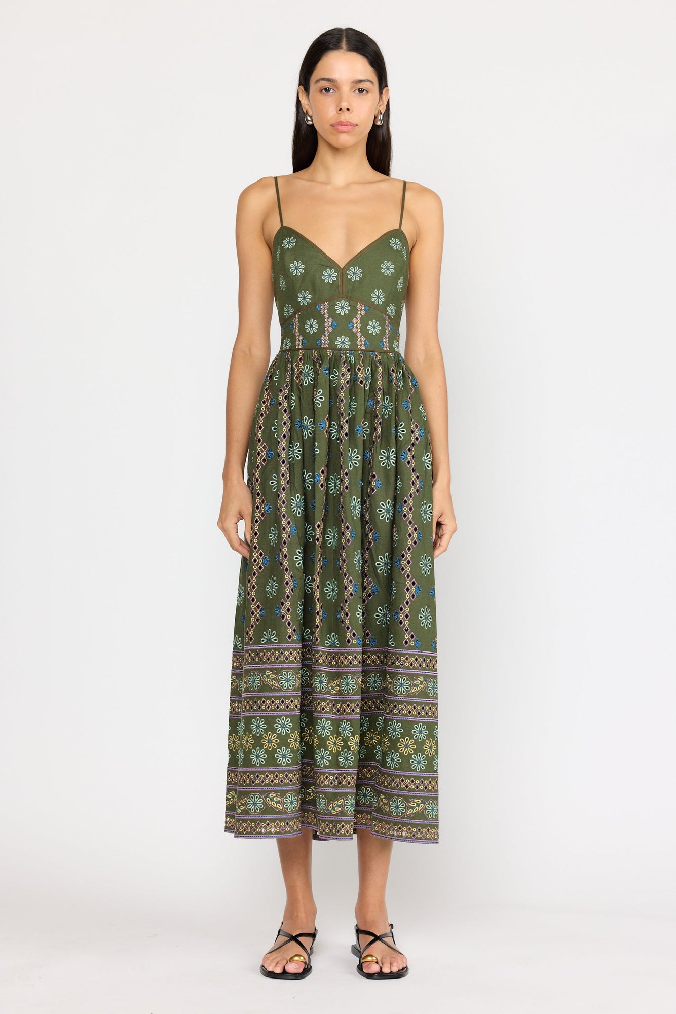 Laurel Dress | Capri Olive