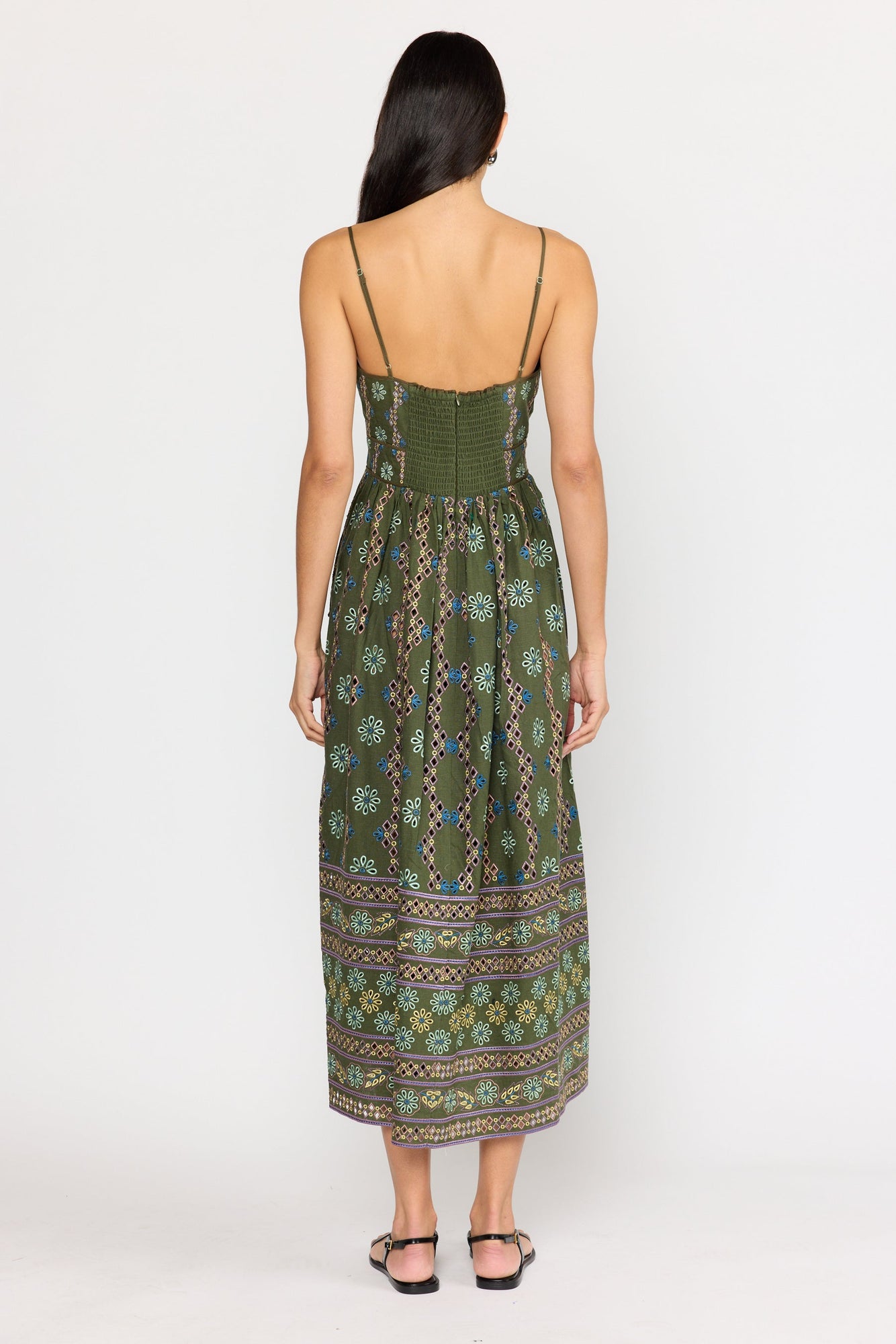 Laurel Dress | Capri Olive