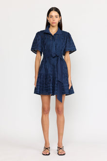 Drew Dress | Navy