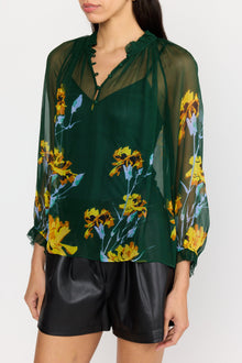Karla Blouse | Green Orchid