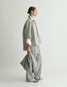 Womens | The Slouch Pants in Sunwashed Stripe | Sun Washed Stripe