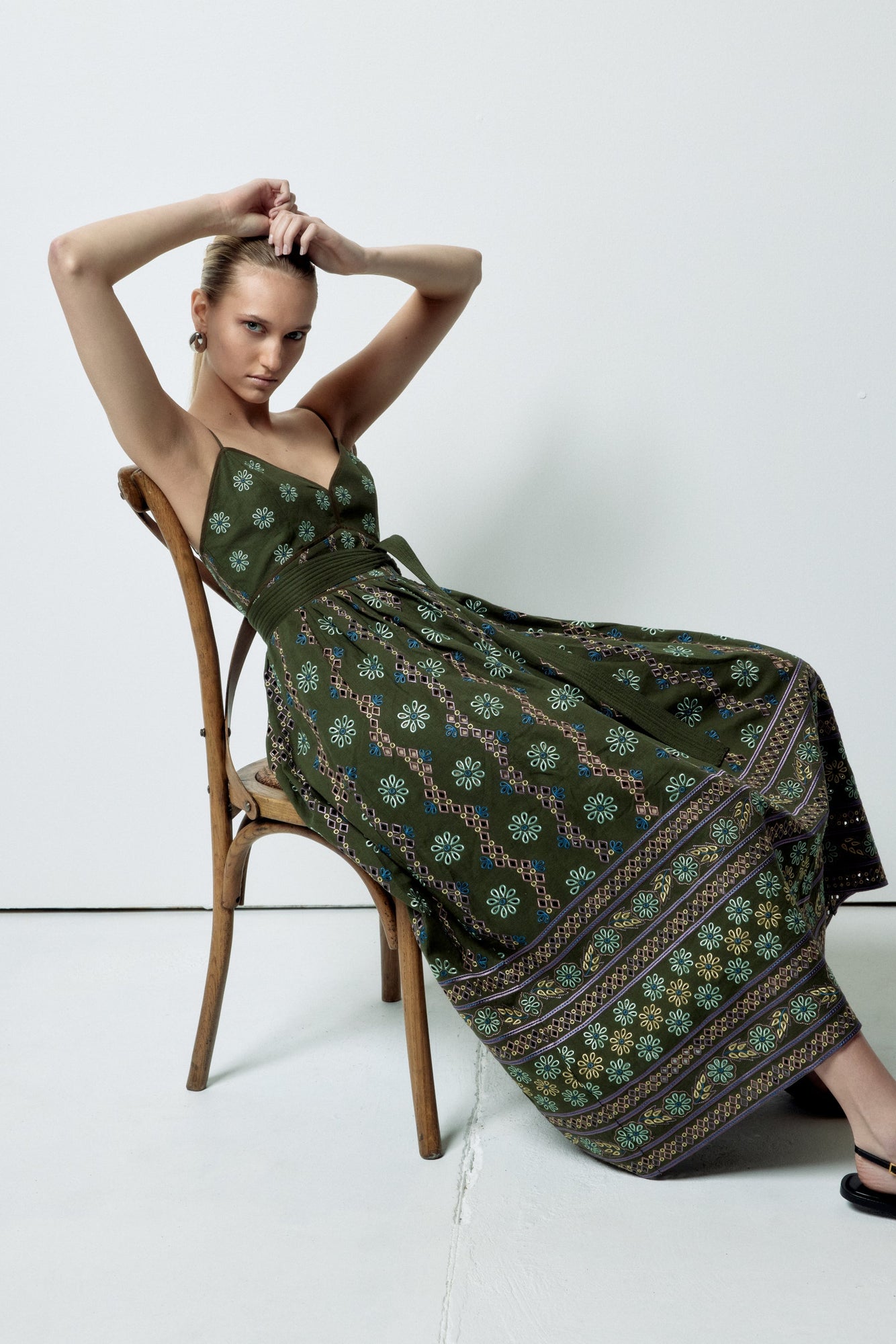 Laurel Dress | Capri Olive