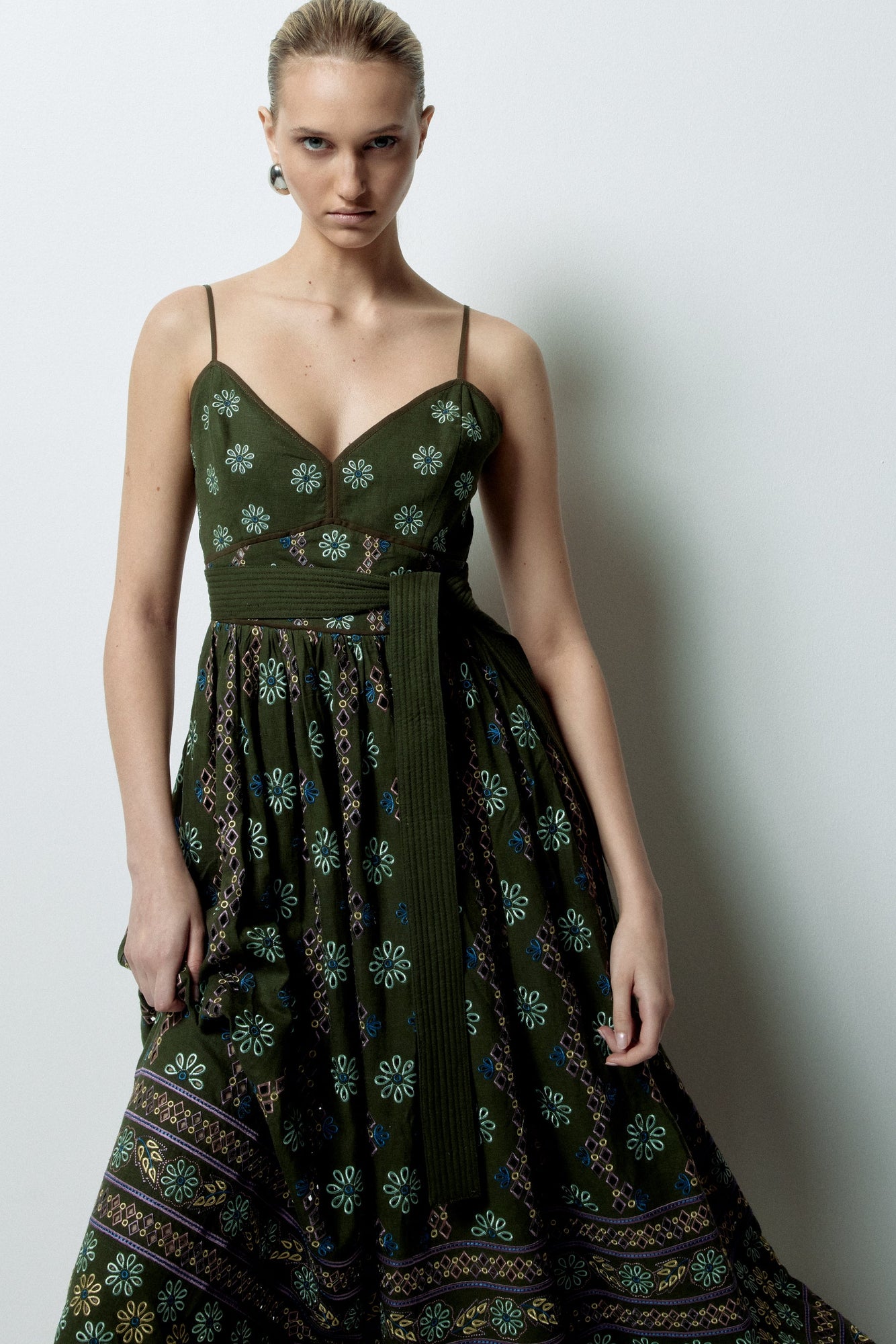 Laurel Dress | Capri Olive