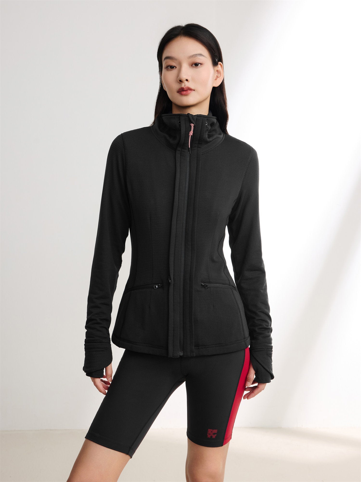 Hooded Sports Jacket | Red