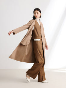 Alashan Cashmere Coat | Camel
