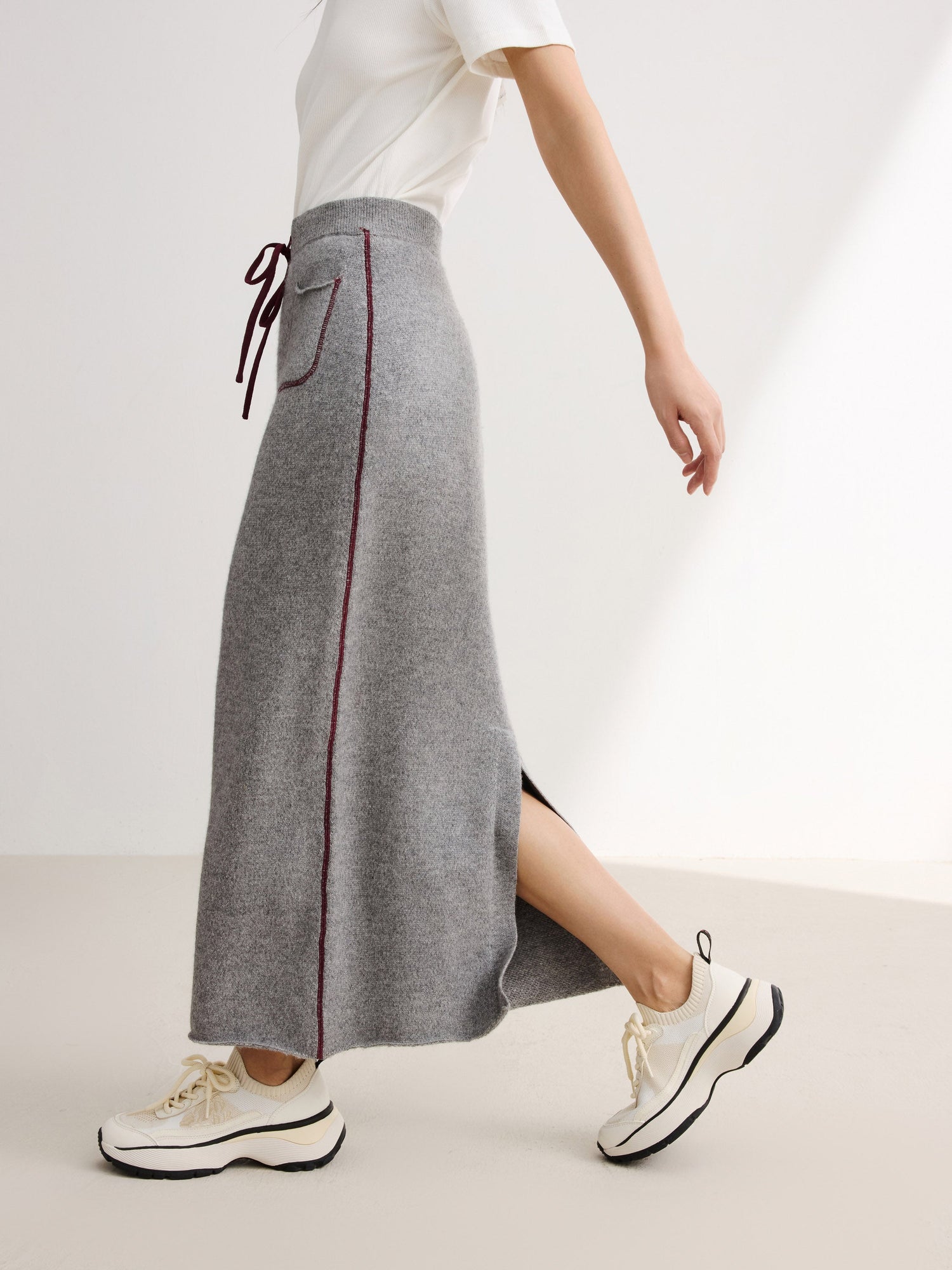 Midi Dress | Heather Grey