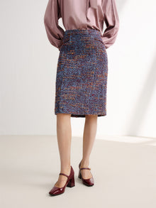 Midi Skirt | Blue