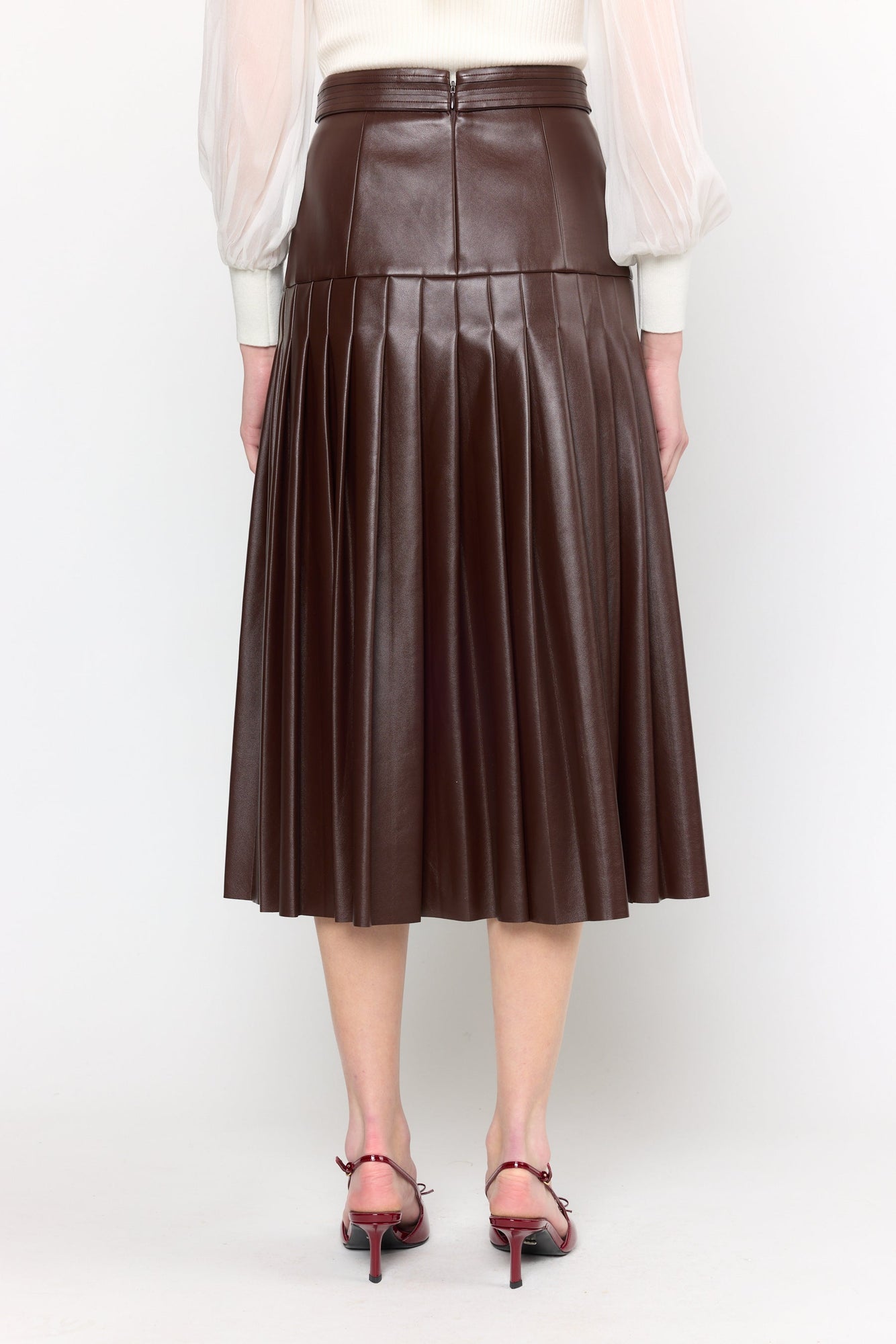 Clarissa Skirt | Maroon