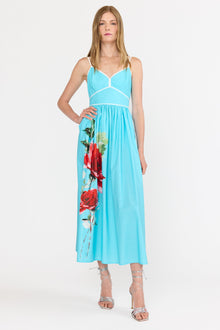 Leilani Dress | Turquoise Rose