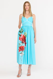 Leilani Dress | Turquoise Rose