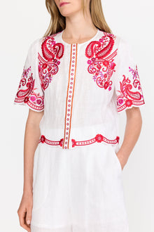Jane Top | White Rosaria