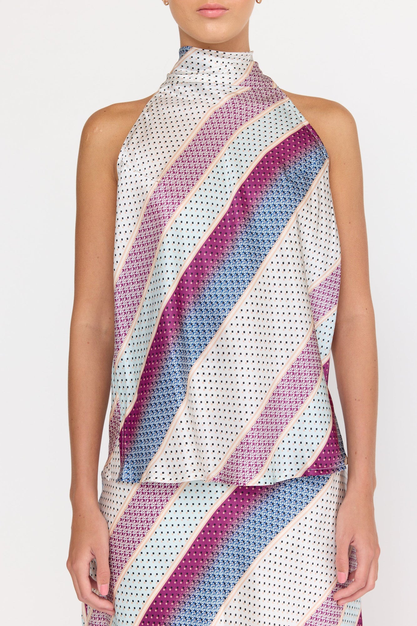 Kelly Blouse | Coastal Stripe