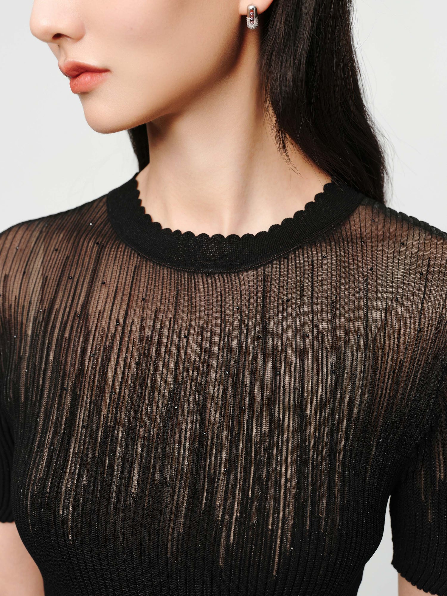 Acetate Top | Black