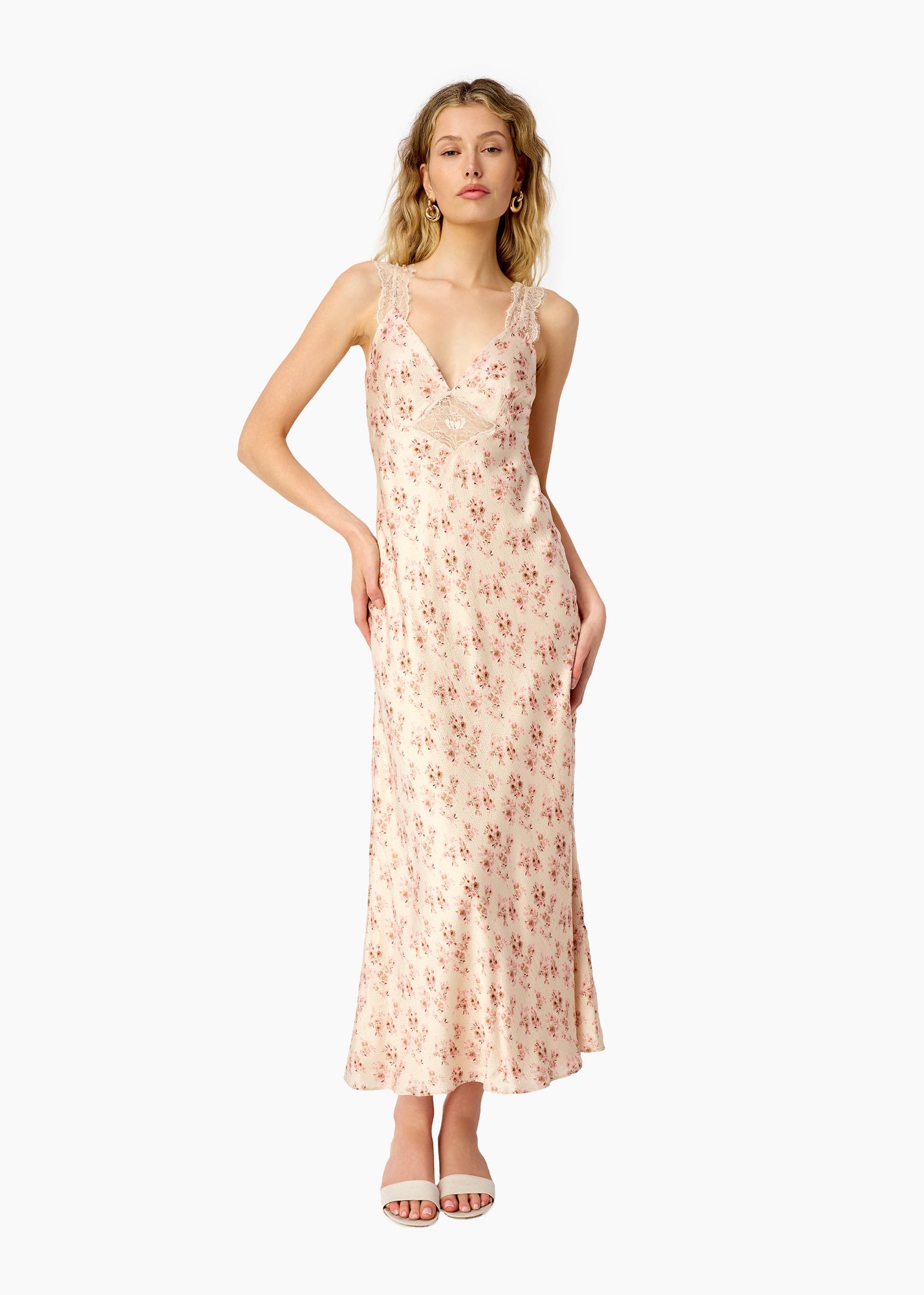 Rika Hammered Silk Dress | Dutch Fields