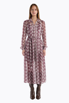 Kristen Dress | Burgundy Nova