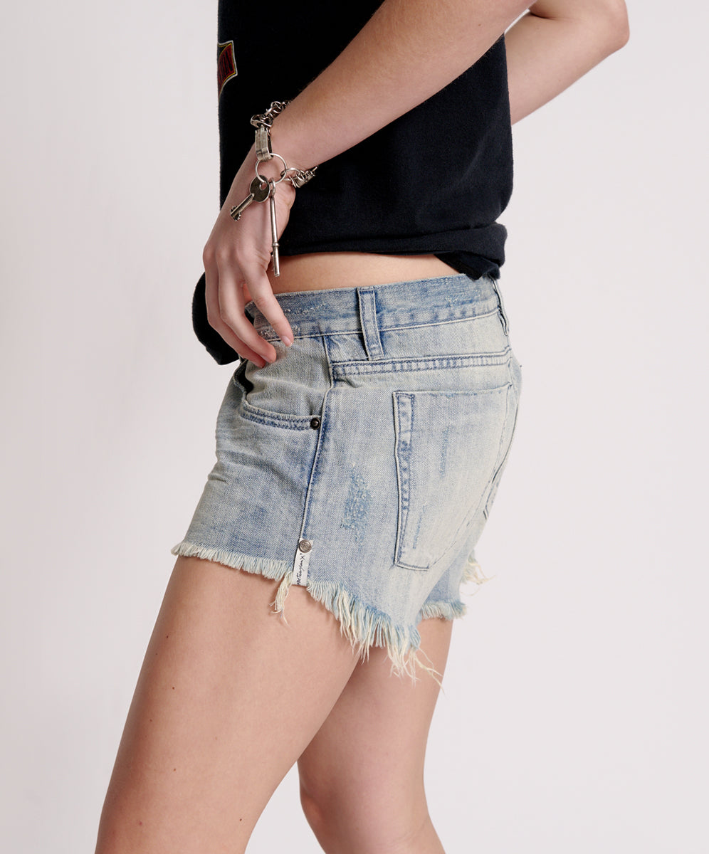 Bonitas Low Waist Denim Shorts | Diamonde