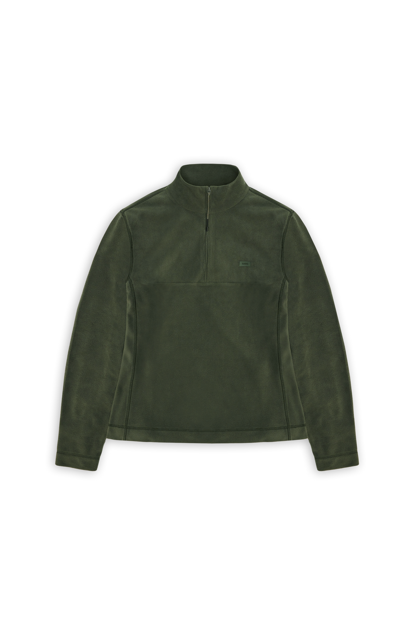 Unisex | Addis Fleece Curve Half Zip | Green