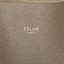 Celine | Pre-Owned Small Grained Calfskin Vertical Cabas Satchel | Brown/Beige