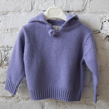 Baby Cashmere Hooded Sweater | Lavander